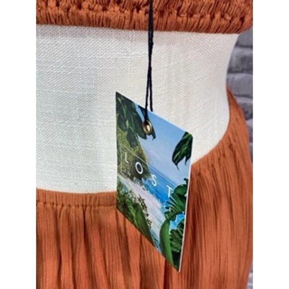 Rust Orange Mini Dress - Picture 3 of 8